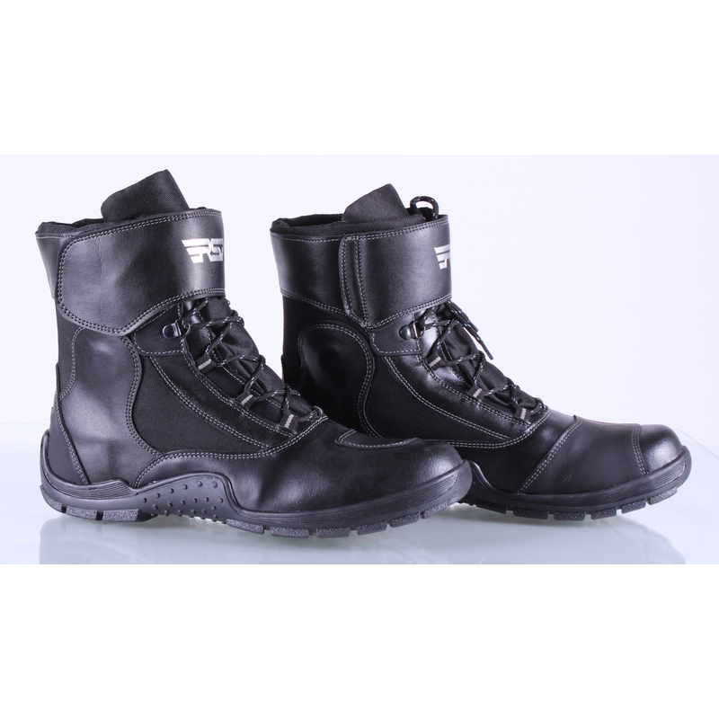 RSA Bagan Black Motorcycle Boots razprodaja