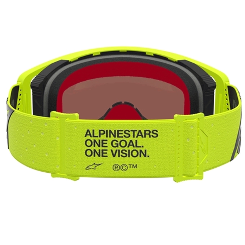 Motokros očala Alpinestars Supertech Vesta fluo-rumeno-črna