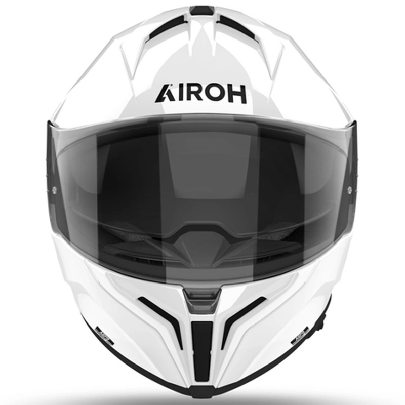 Integralna motoristična čelada Airoh MATRYX Bela barva