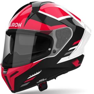 Integralna motoristična čelada Airoh MATRYX Thron rdeča
