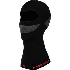 Čelada Street Racer Basic, črna, s kapuco