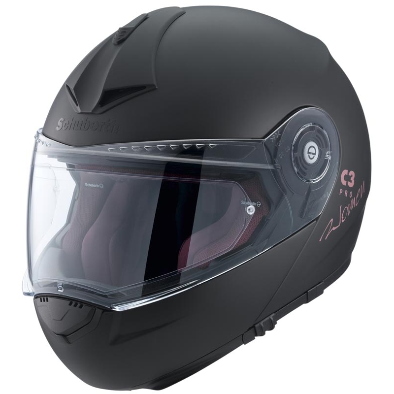 Ženska čelada Schuberth C3 Pro Black Matte Flip-up razprodaja