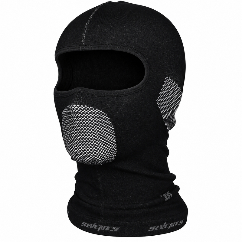 Moto čelada Seventy Degrees SD-CT2 Seamless črna