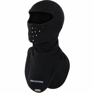 Motoristična kapuca Oxford Balaclava Deluxe Micro Fleece črna