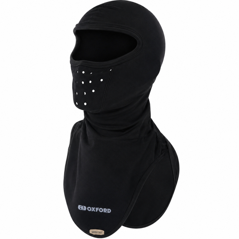 Motoristična kapuca Oxford Balaclava Deluxe Micro Fleece črna