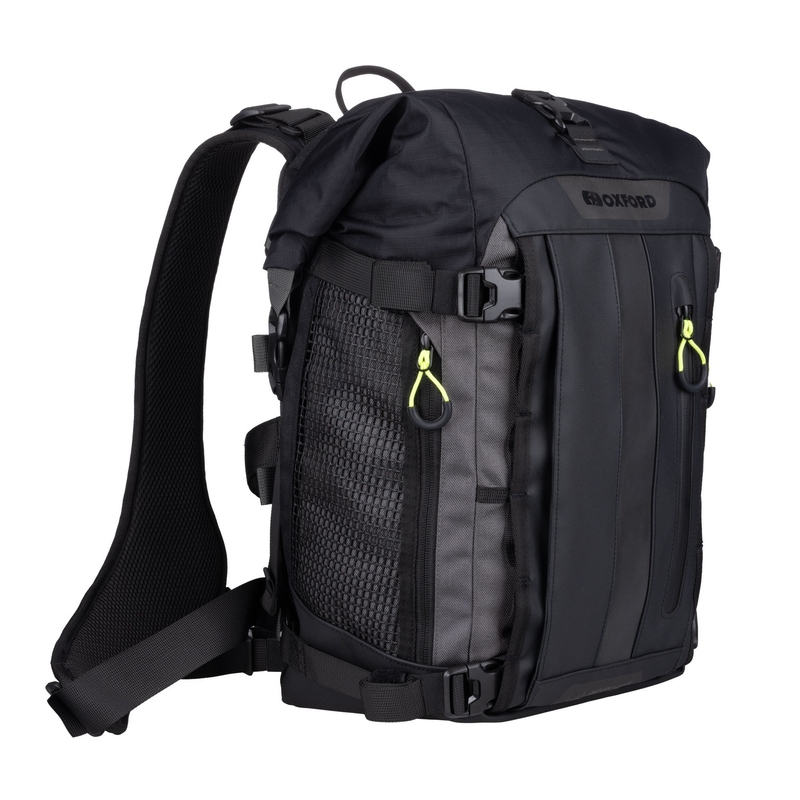 Motoristična torba Oxford Atlas B-20 Advanced Backpack 20 l siva - II. kakovost