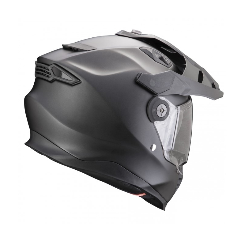 Motoristična čelada SCORPION ADF-9000 AIR Solid pearl black mat - II. kakovost