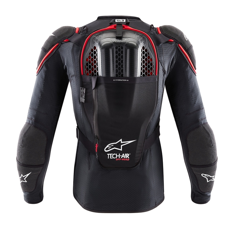 Alpinestars TECH-AIR®OFF-ROAD sistem zračnih blazin črno-rdeč 2 - II. kakovost