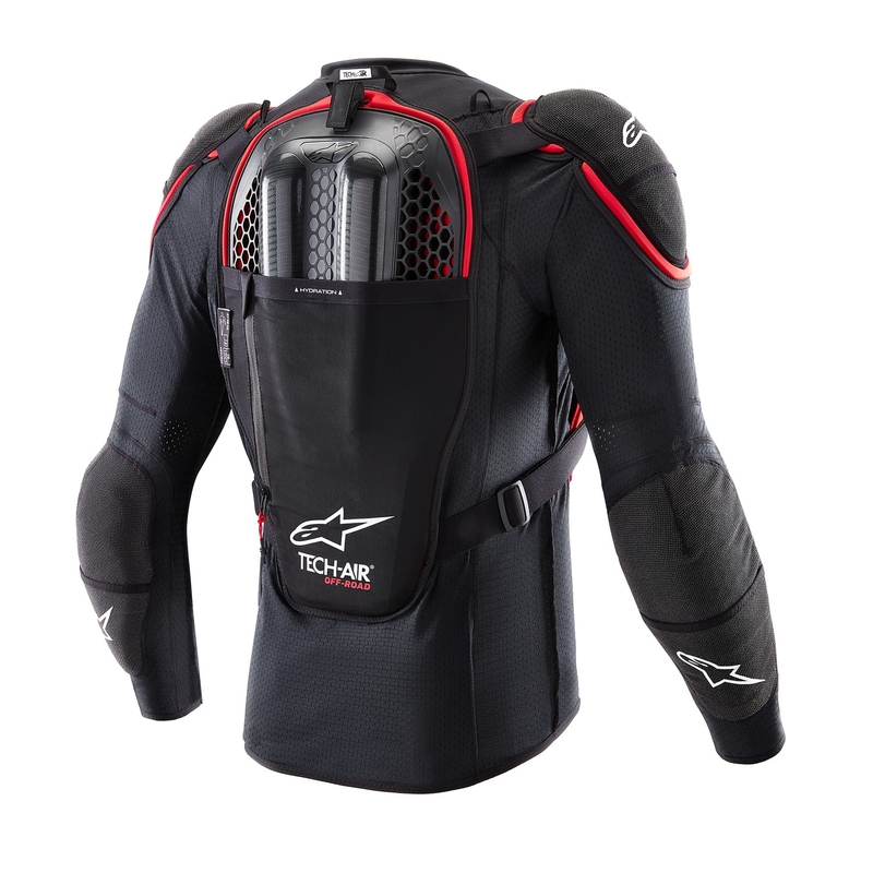 Alpinestars TECH-AIR®OFF-ROAD sistem zračnih blazin črno-rdeč 2 - II. kakovost