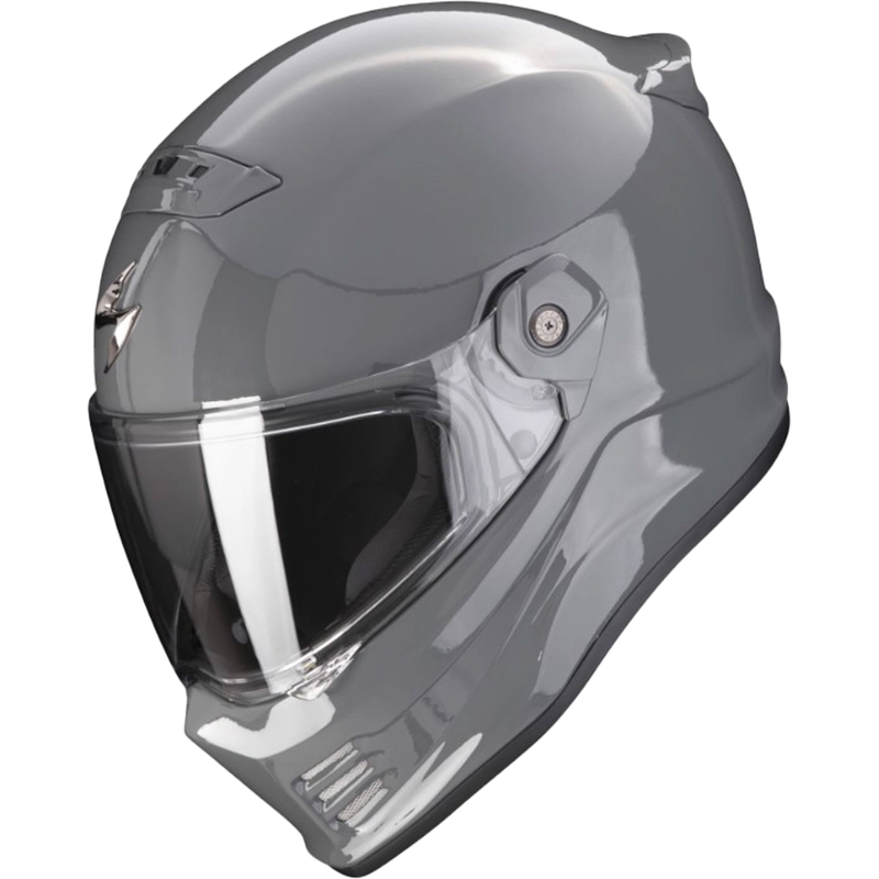 Motoristična čelada SCORPION COVERT FX, cementno siva - II. kakovost