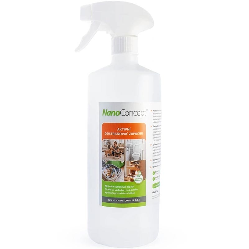 Aktivni odstranjevalec vonjav NanoConcept 500 ml