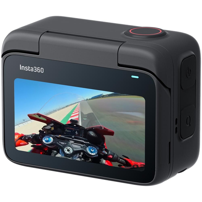 Insta360 GO 3S akcijska kamera za motor v čeladi, črna