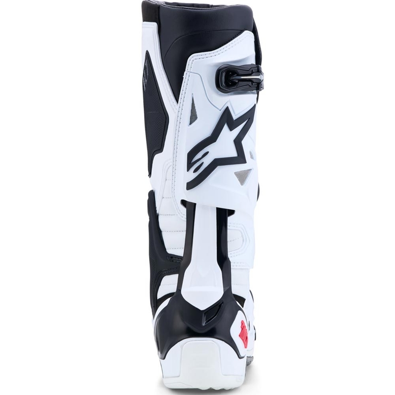 Motokros škornji Alpinestars TECH 10 belo-črno-rdeči