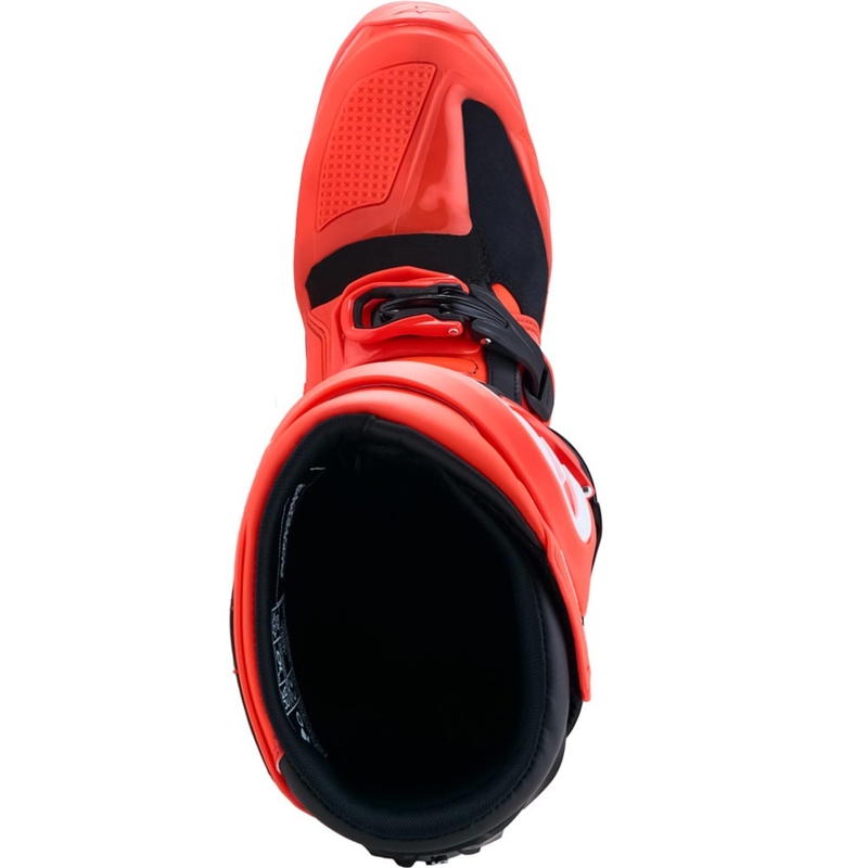 Alpinestars TECH 7 Enduro motoristični škornji fluo rdeče-črni