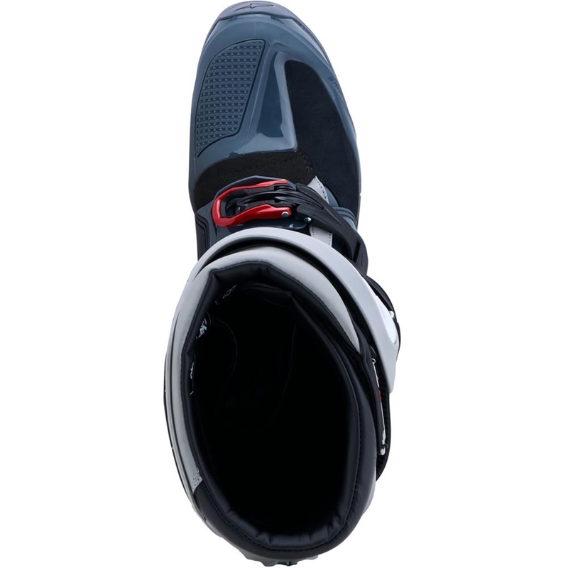 Moto škornji Alpinestars TECH 7 Enduro Drystar temno sivi-svetlo sivi-rdeči