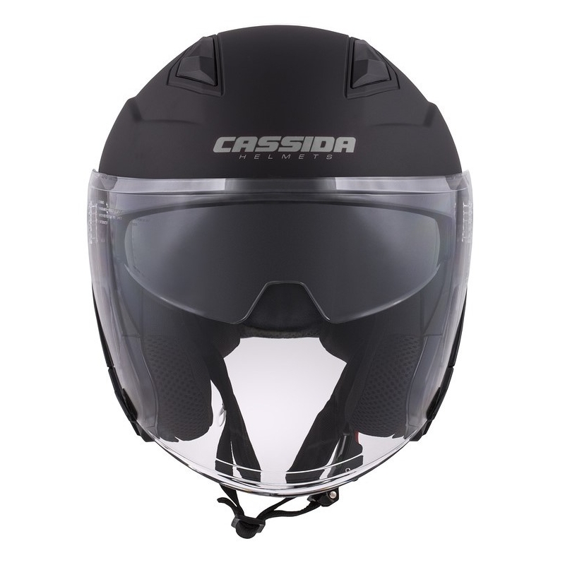 Cassida Jet Tech Open motoristična čelada Black Matte