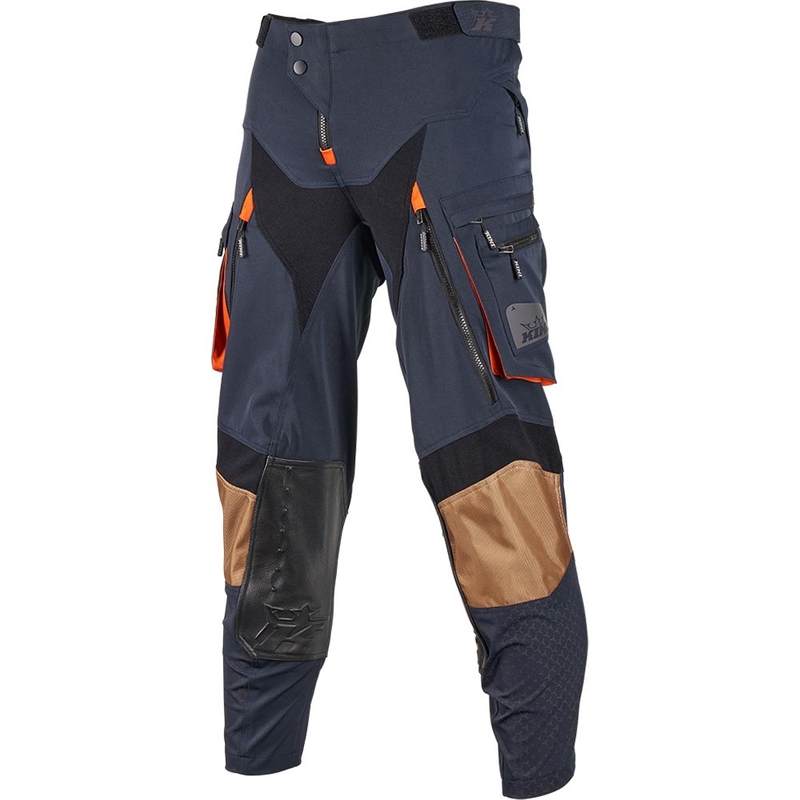 KINI Red Bull EXC 2.0 motokros hlače antracitno-bež barve