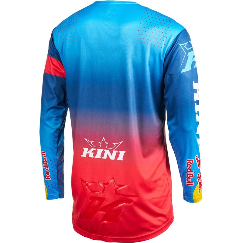 Motokros dres KINI Red Bull 2.0 MXC modro-rdeč