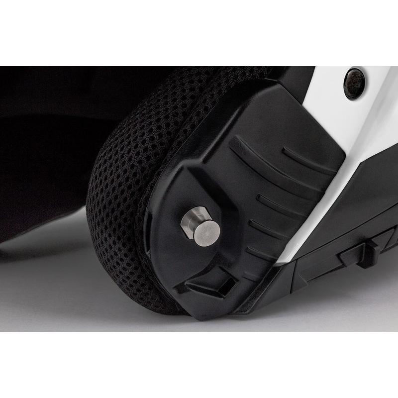 Cassida Compress 2.0 Refraction belo-črno-fluo rumena motoristična čelada