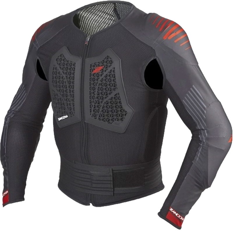 Zaščita telesa Zandona Action X7 črno-rdeča 170-179 cm