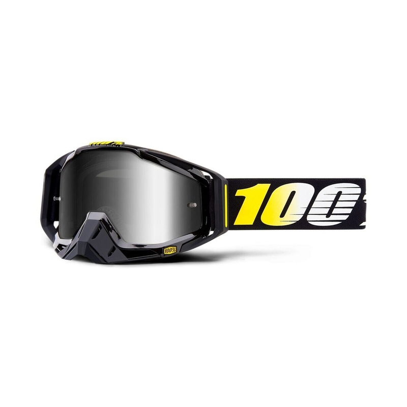 Motokros očala 100% RACECRAFT Cosmos 99 (srebrna zrcalna pleksi)