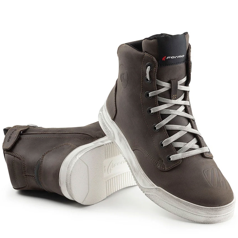 Motoristični škornji Forma City Dry brown