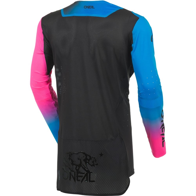 Motokros dres O'Neal Prodigy Five Six V.27 črno-neonsko roza