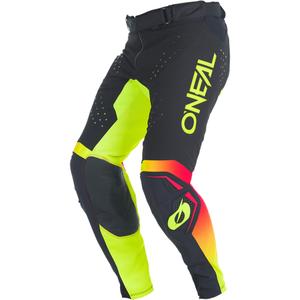 O'Neal Prodigy Five Six motokros hlače črno-neonsko rumene