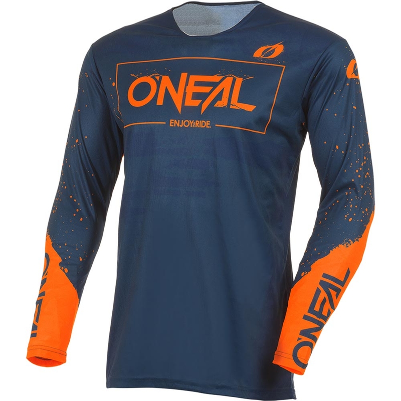Modro-oranžen motokros dres O'Neal Mayhem Paint