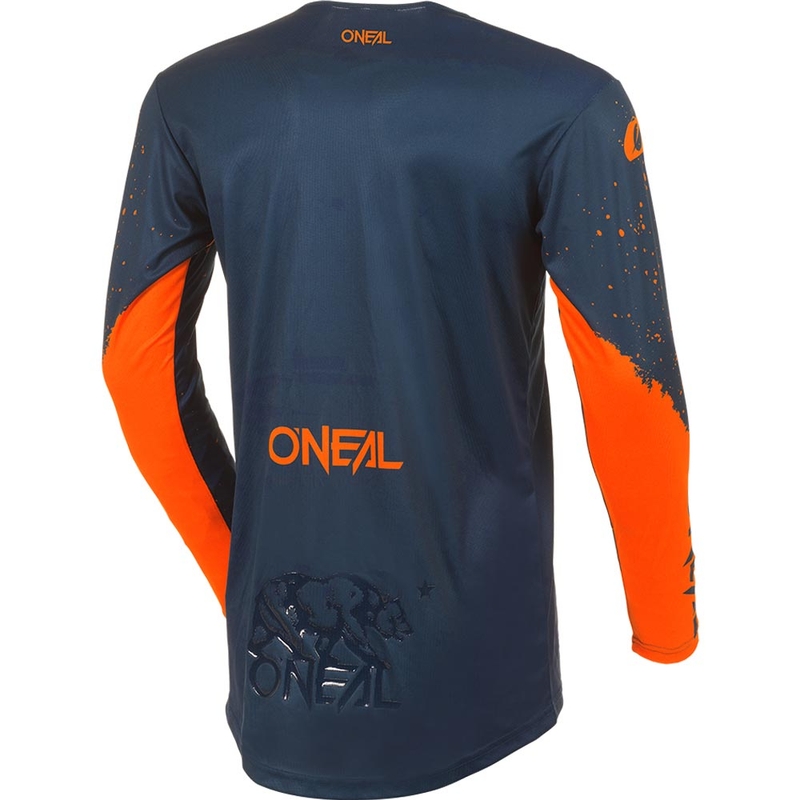 Modro-oranžen motokros dres O'Neal Mayhem Paint