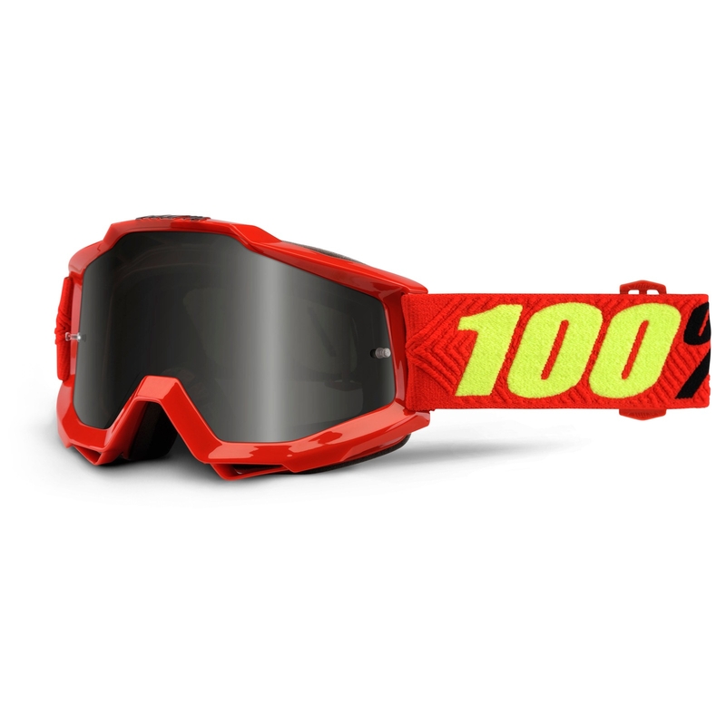 Motokros očala 100% Accuri Sand Saarinen (dim + prozoren pleksi)