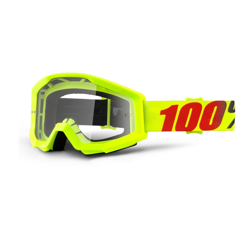 100% Strata Mercury motokros očala (prozorna pleksi)