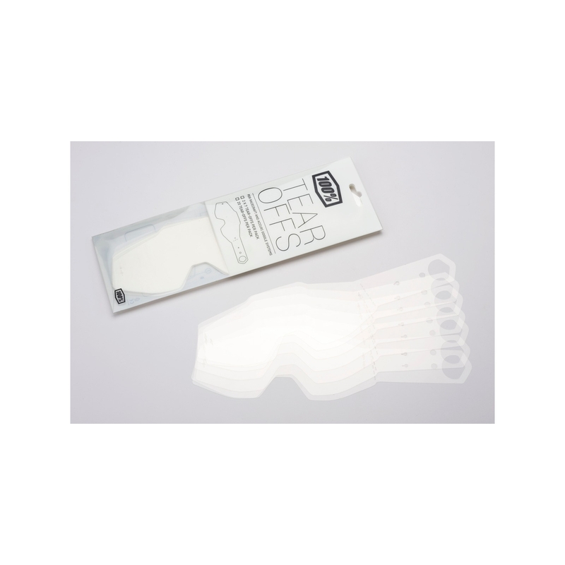 Laminirane odtrganke za motokros očala 100% Racecraft/Accuri/Strata razprodaja