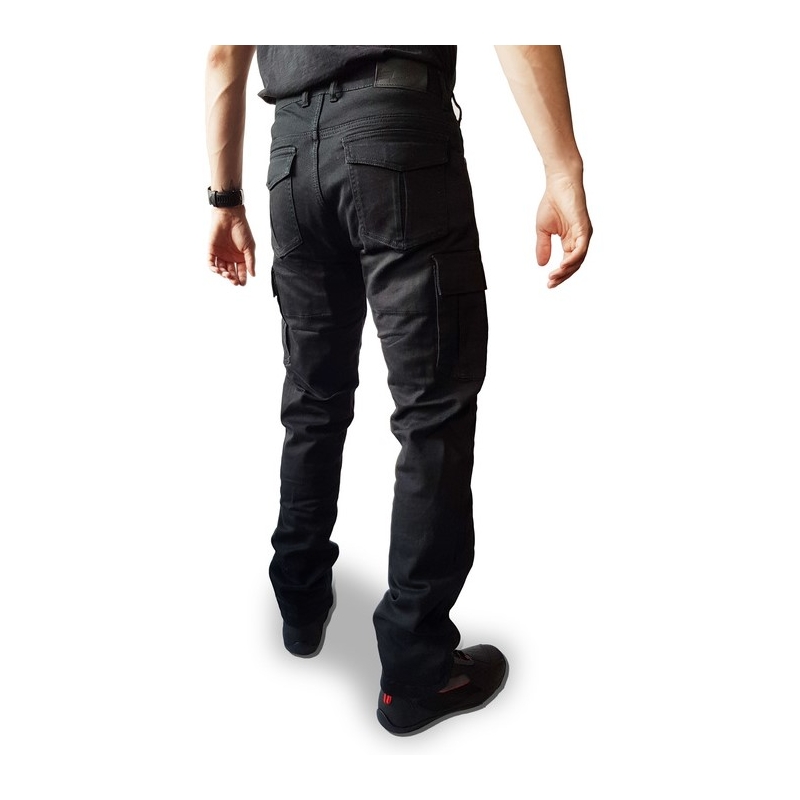 Ozone Shadow II Black Motorcycle Jeans razprodaja