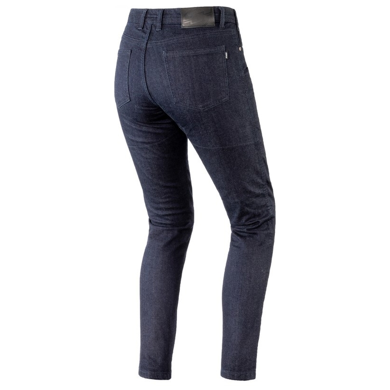 Ženske kavbojke Ozone Star II Dark Blue Motorcycle Jeans
