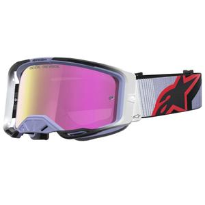 Motokros očala Alpinestars Vision 8 Maven sivkasto-črna
