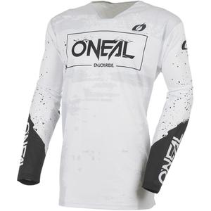 Motokros dres O'Neal Mayhem Paint belo-črn
