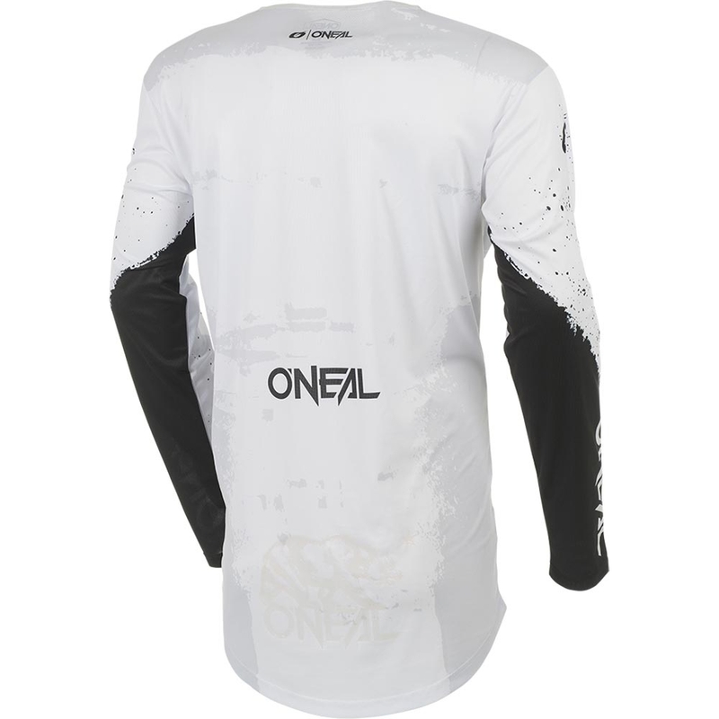 Motokros dres O'Neal Mayhem Paint belo-črn