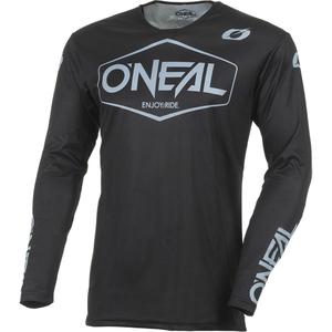 Motokros dres O'Neal Mayhem Solid črne barve
