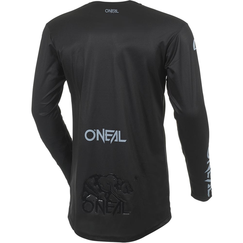 Motokros dres O'Neal Mayhem Solid črne barve