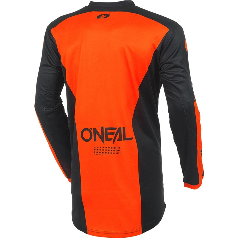 Motokros majica O'Neal Element Racewear črno-oranžna