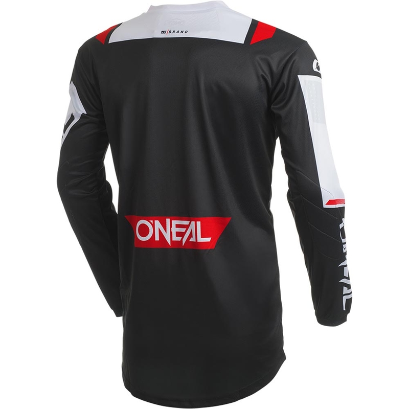 Motokros dres O'Neal Element Factor črno-bel