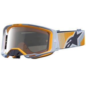 Alpinestars Vision 8 Maven modro-oranžna motokros očala