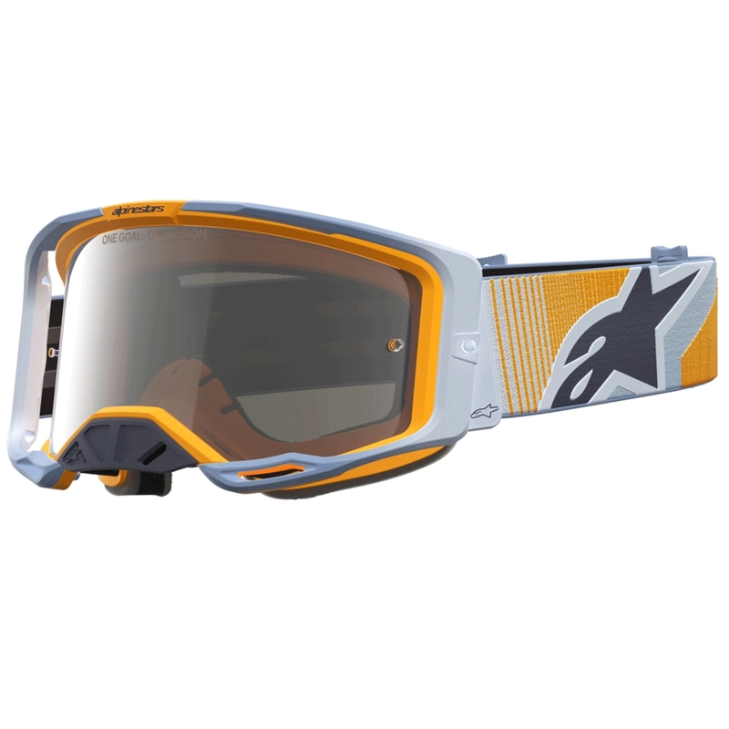 Alpinestars Vision 8 Maven modro-oranžna motokros očala