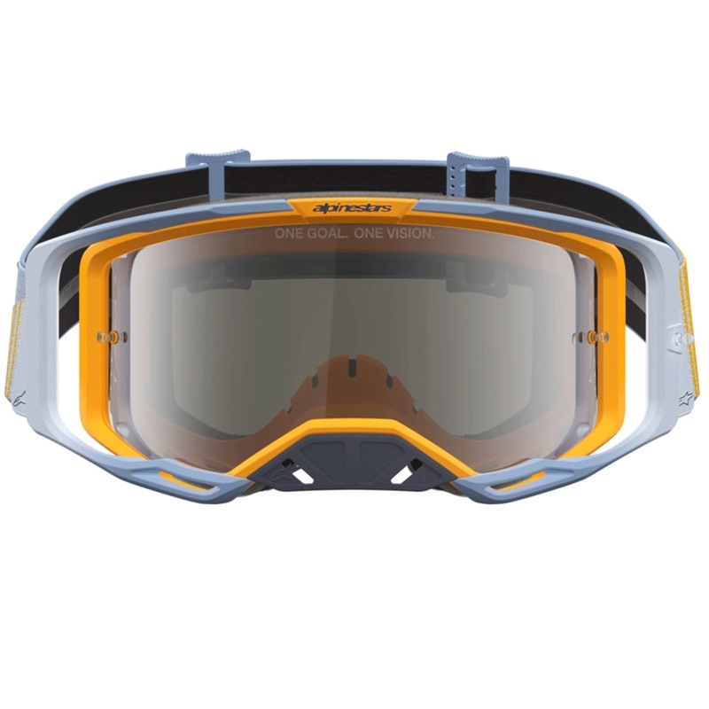 Alpinestars Vision 8 Maven modro-oranžna motokros očala