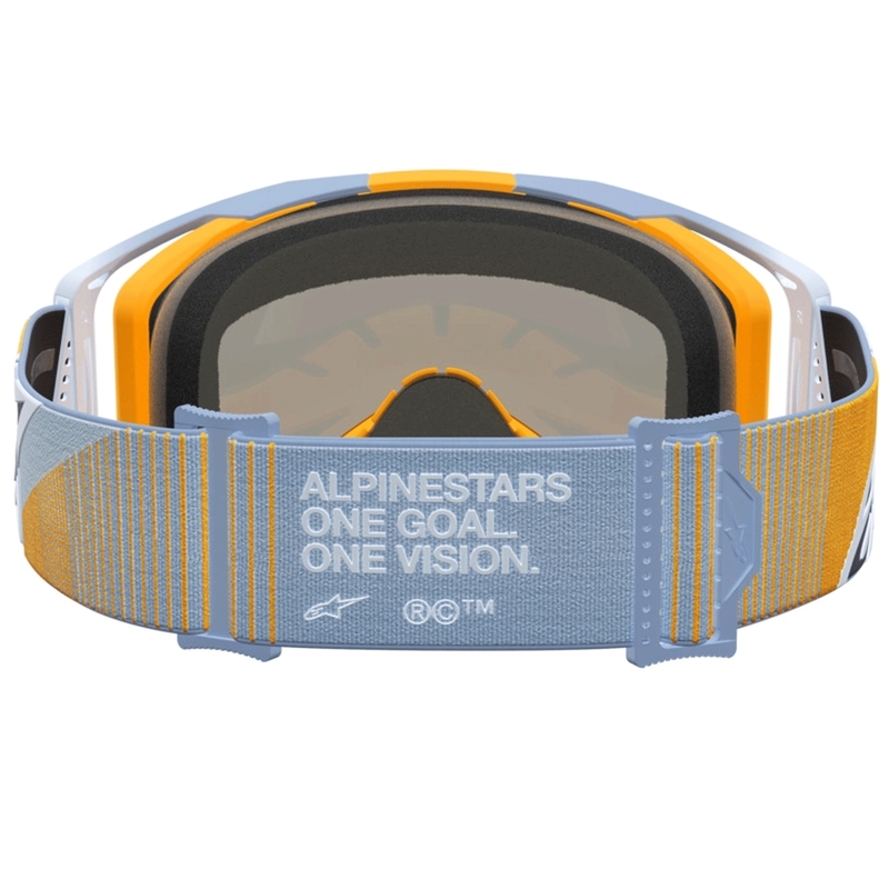 Alpinestars Vision 8 Maven modro-oranžna motokros očala