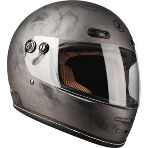 Integralna motoristična čelada Lazer Oroshi Cafe Racer črno-rjava