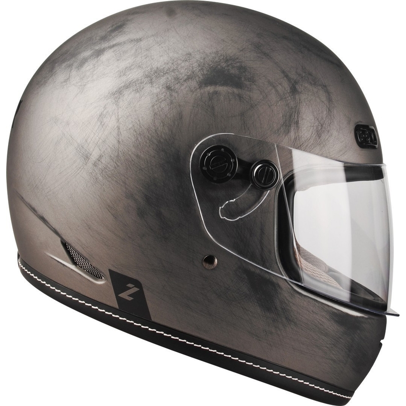 Integralna motoristična čelada Lazer Oroshi Cafe Racer črno-rjava razprodaja