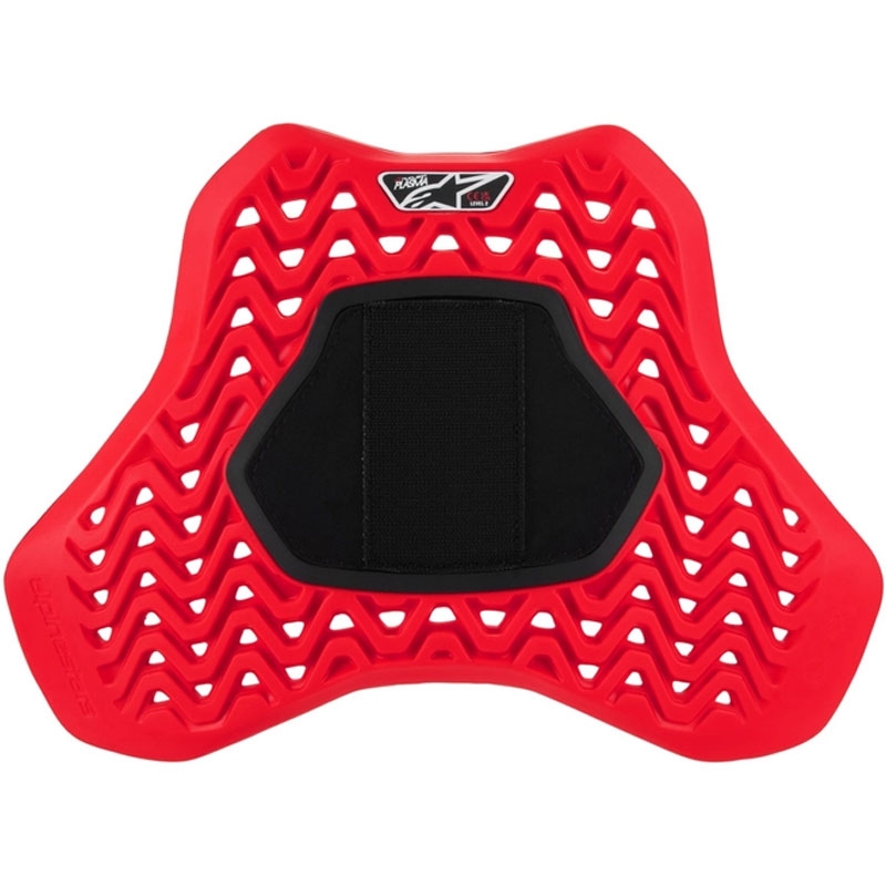 Ščitnik za prsi Alpinestars Nucleon Plasma Racing vložek z ježkom rdeče-črne barve