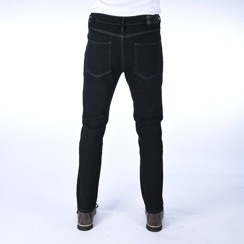 Oxford Original Approved Slim Fit Black Motorcycle Jeans